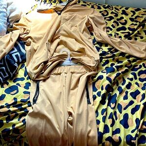 Gold Pants Out Fit for 6.00